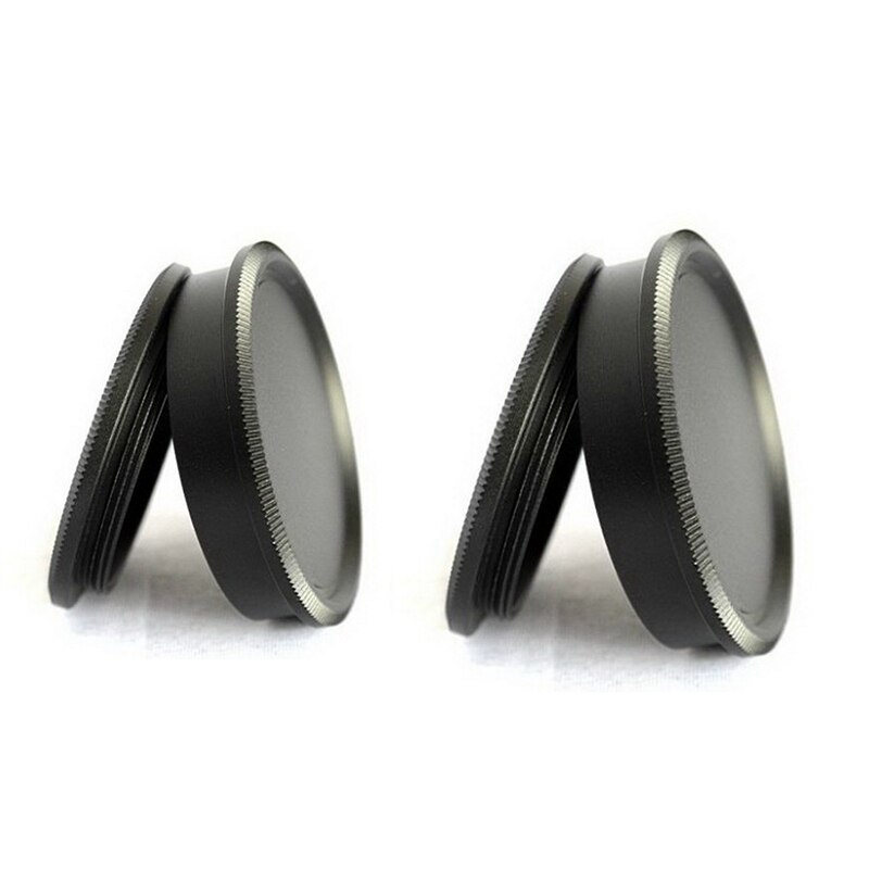 2 Set Metal Body Cap And Lens Rear Cap Set ,Black ... – Grandado