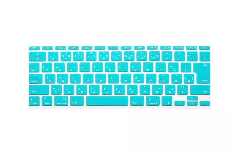 Japonais anglais japon JP Version Silicone clavier couverture peau protecteur couverture pour Apple MacBook Air 11 "11.6 pouces A1465 A1370