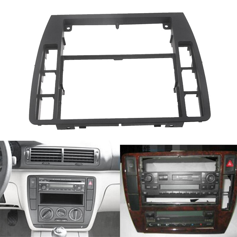 Auto Zentrale Instrument Tafel CD Radio Tafel Gesicht Rahmen für Passat B5 2001-2005 3B0858757 3B0858069