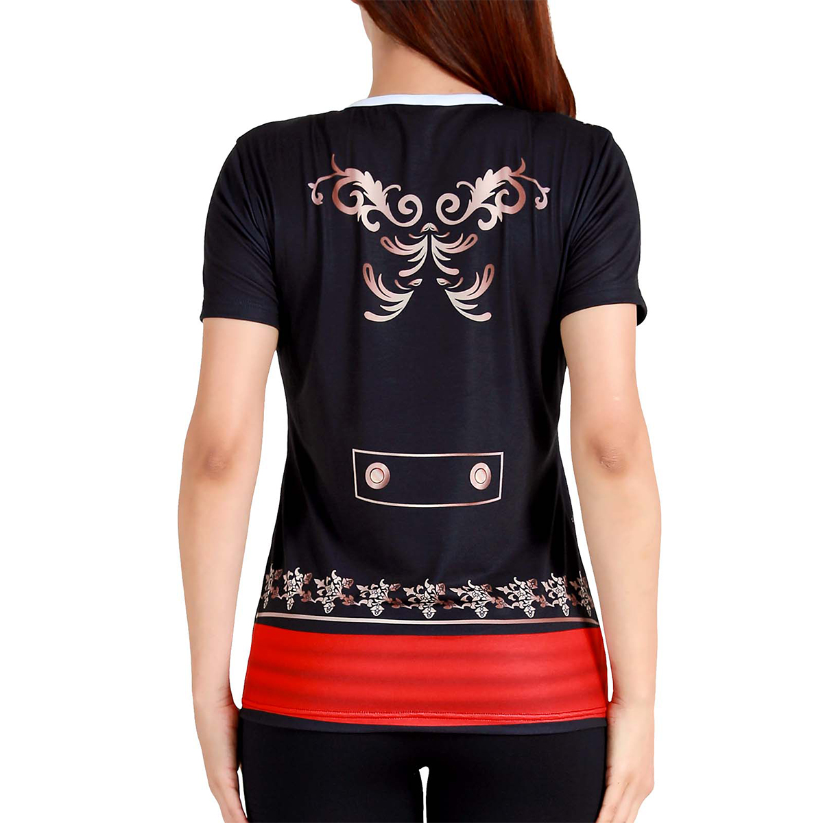 Femmes Mariachi t-shirts graphique à manches courtes Fiesta mexicaine Costume Festival musical Halloween mexique thème fête célébrant