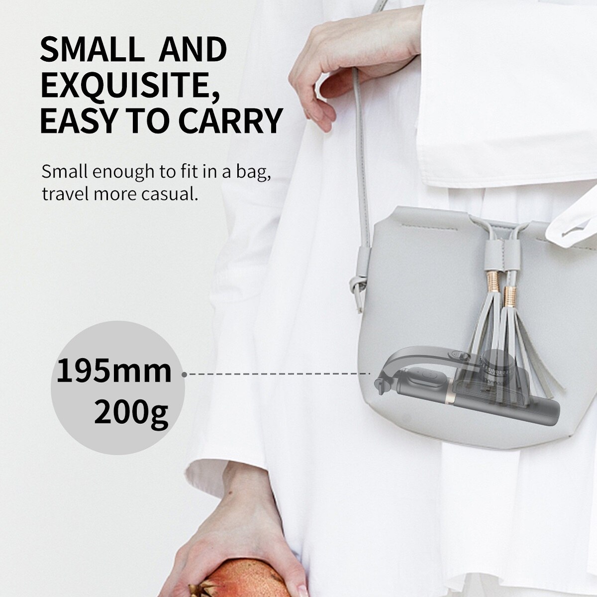 FGCLSY Q08 Bluetooth handheld gimbal stabilizer selfie stick expandable handheld monopod mini tripod For Android IOS