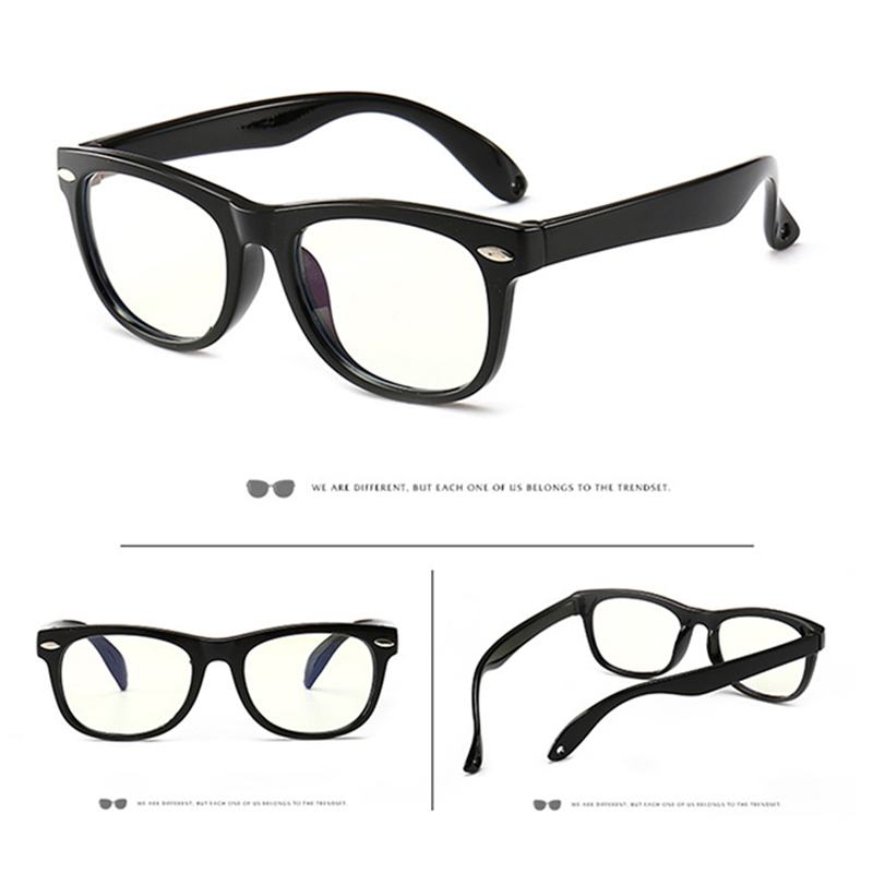 Maxjuli Kinderen Vierkante Blauw Licht Blokkeren Glazen Optische Frame Kind Jongen Meisje Computer Anti Reflecterende Brillen 6612