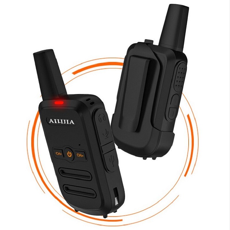 Mini walkie talkie radio transceiver ultratynd langdistance talkie walkie walkie talkie tovejs trådløs intercom