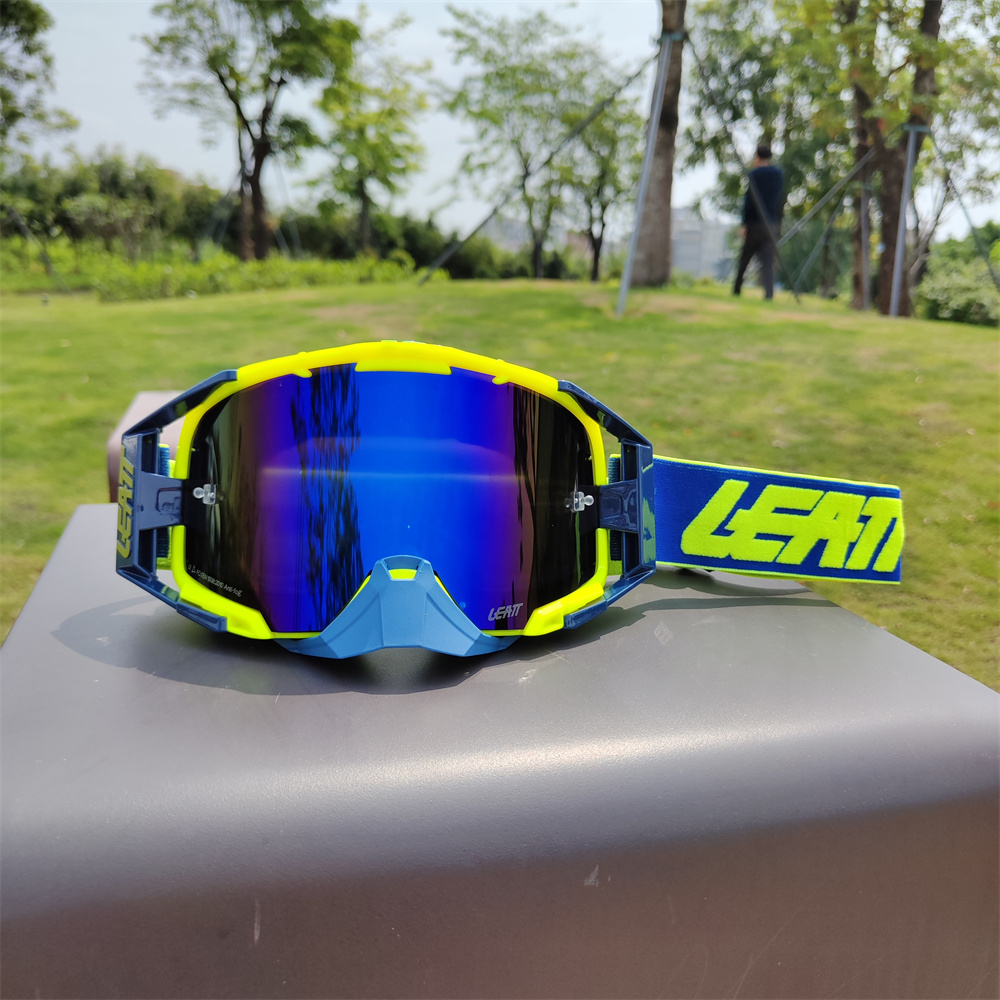 LEATT Velocity 6.5 Motocross Goggles Double Layers Anti Fog Motorcycle Goggle Outdoor Sport Skiing Glasses MTB Downhill Eyewear