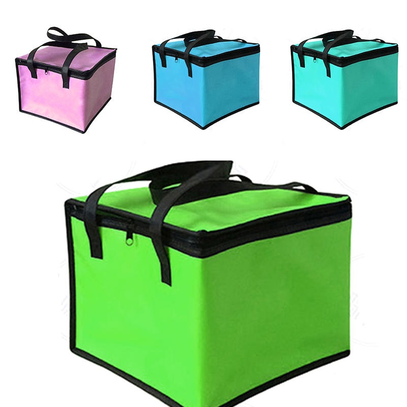 Large Non-Woven Thermal Insulation Package Lunch Bag Picnic Portable Container Bags Fresh Ice Cooler Carrier Food Insulated Bags