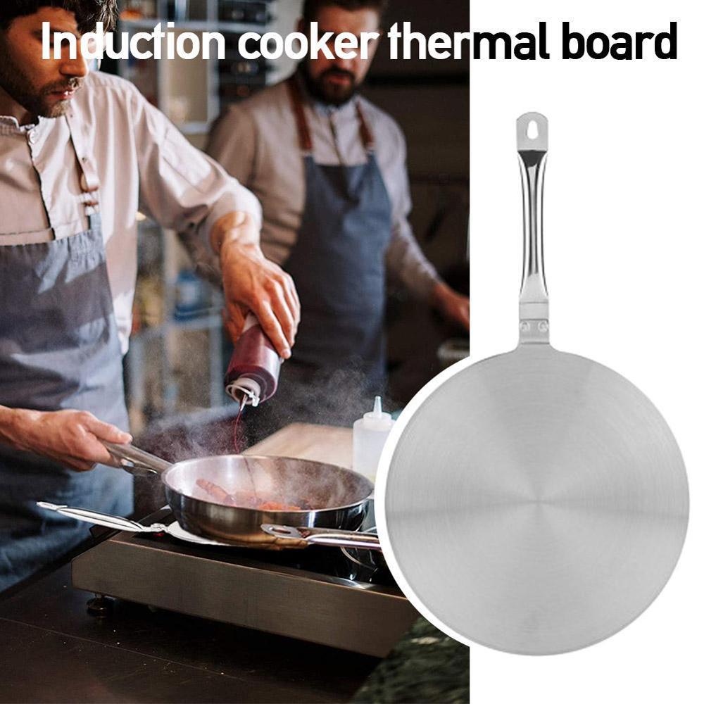 Cooking Induction Hob Heat Diffuser Frying Pan Converter Adapter Electric Cookers Plate Kitchen Cookware Stainless Steel