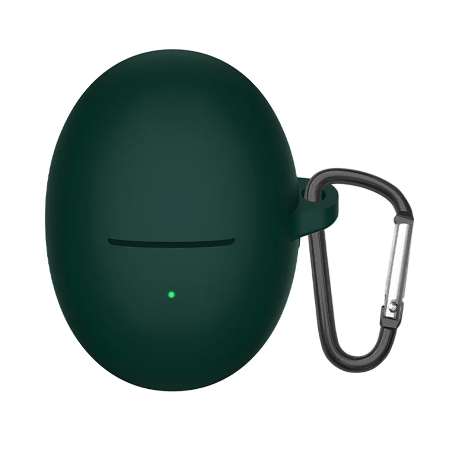 Silikonowe etui ochronne robić Huawei Freebuds 6 Bezprzewodowe etui na słuchawki Bluetooth robić Huawei Freebuds 5 6 Pokrowiec z haczykiem: 3XS / koral