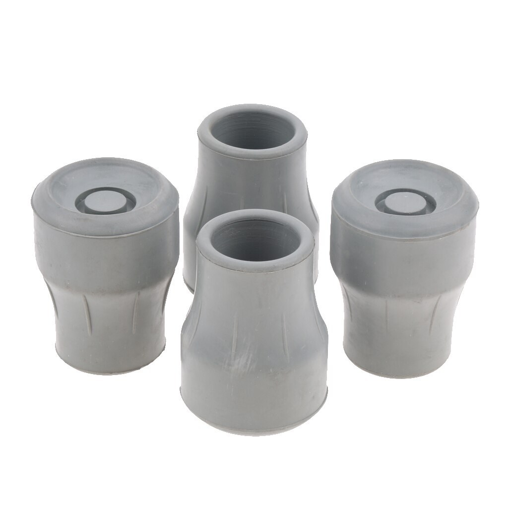 12pcs 22mm Safe Rubber Trekking Pole Tip End Cap Crutch Ferrule Walking Stick Cane Feet Cover