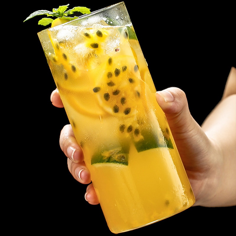 Lead-Free Crystal Clear Highball Glass Cup Drinking Cups for Water Wine Beer Cocktails Square Mini Dessert Coffee Milk Cups