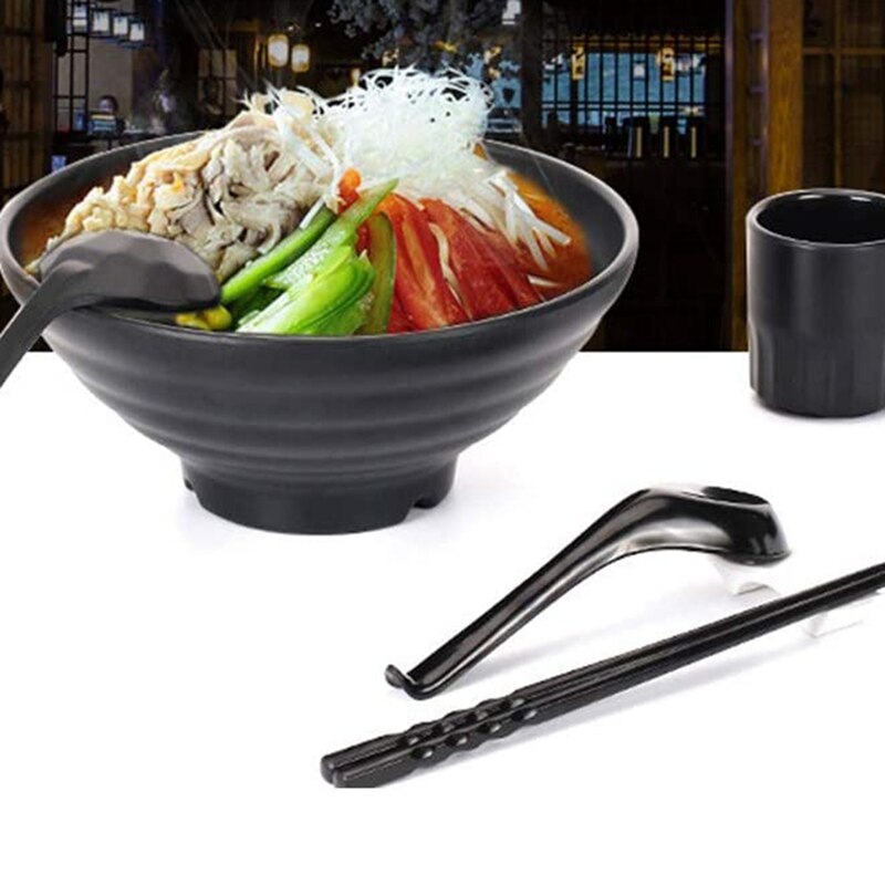 Soppskedar ,6 st japansk skedar risskedar kinesiska asiatiska soppskedar med långt handtag för restauranger
