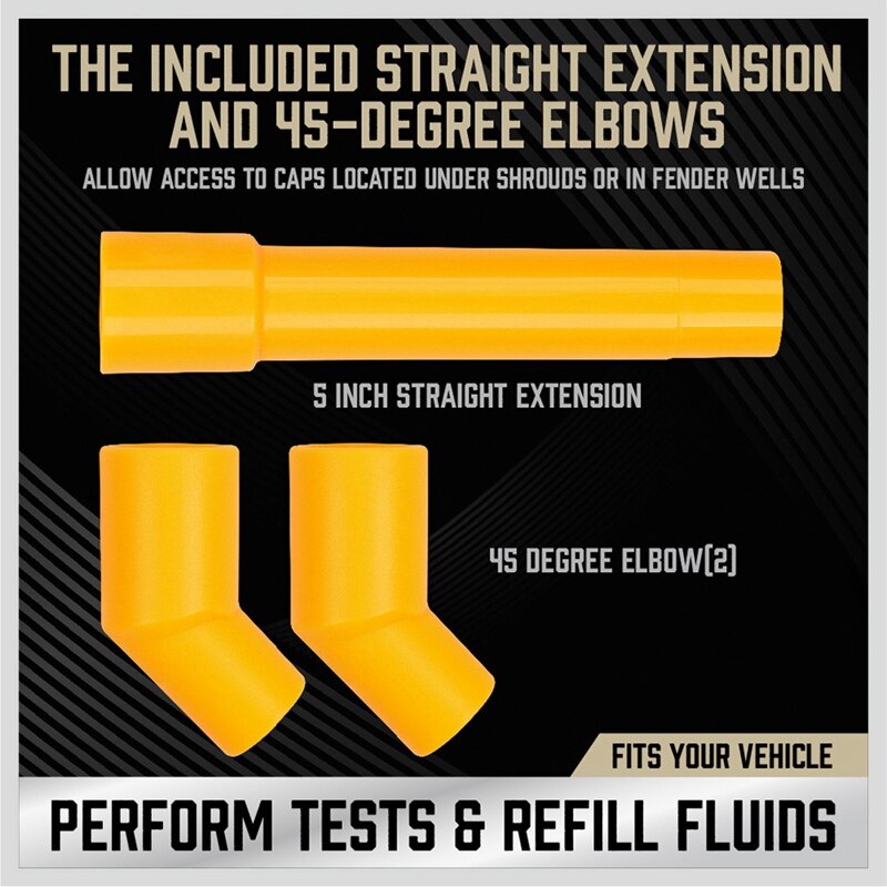 15PCS/Set Car Radiator Coolant Filling Funnel Kit Spill Proof Cooling System Tool Filling Funnel Spout Pour Oil Tool