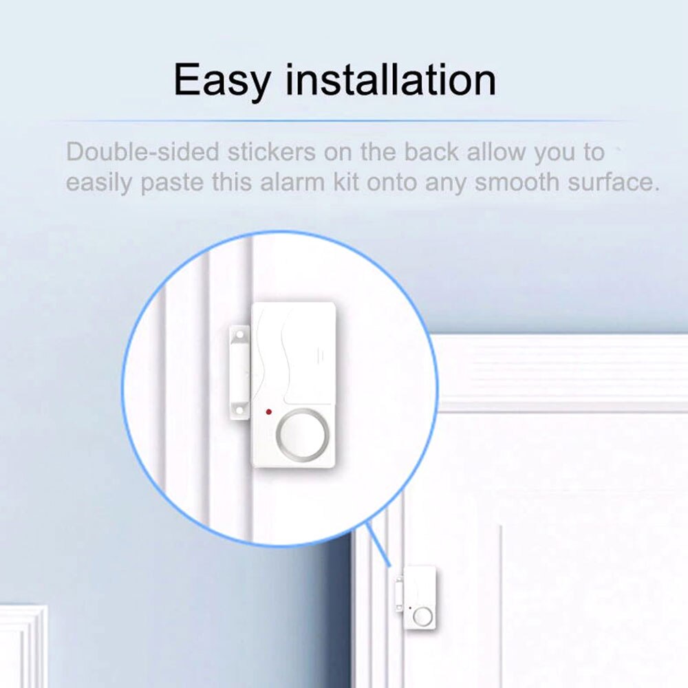 Door Window Entry Security Wireless Home Burglar Security Alarm System Integrated Home Burglar Security Alarm System Protection
