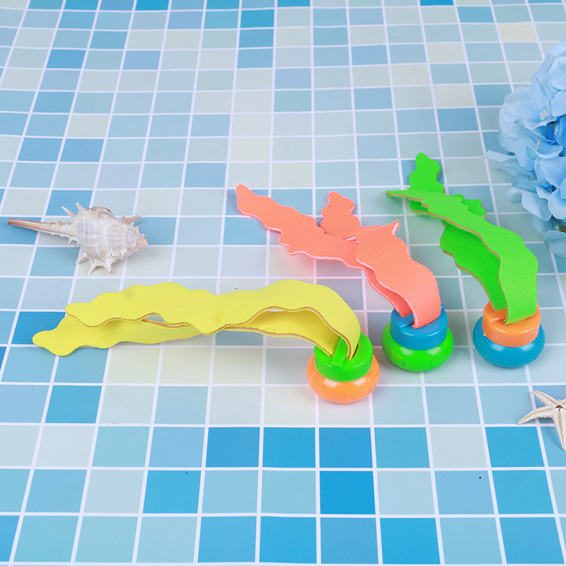 3Pcs Zomer Speelgoed Ouder-kind Water Games Zwembad Games Zeewier Duiken Speelgoed Kind Onderwater Duiken Zeewier Speelgoed Sport Voor Kid