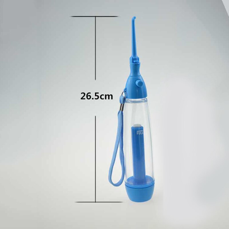 Portable Oral Irrigator Clean the Mouth Wash Your Tooth Water Irrigation Manual Water Dental Flosser No Electricity Abs