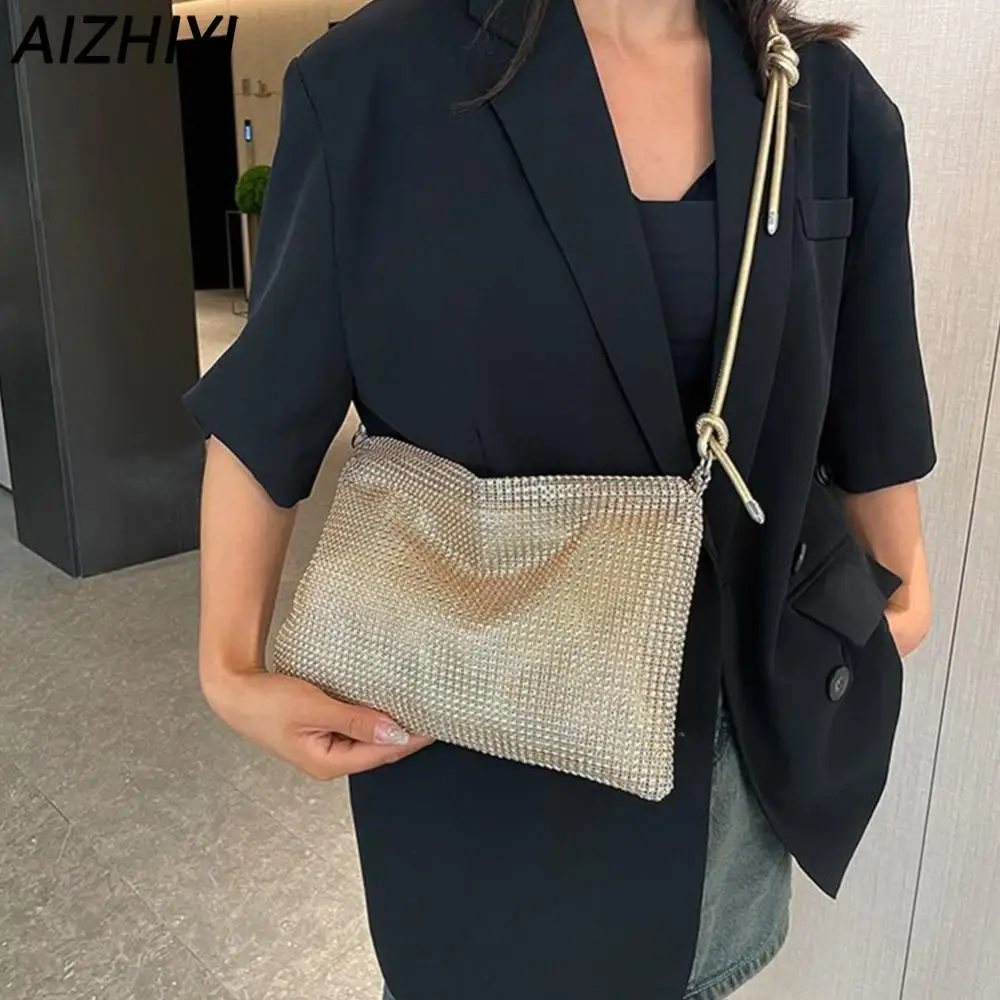 Pochette de luxe pour femme, diamant brillant, initié, sac à main chic, sac à main biscuits, sac à main de soirée pour femme, Rotterdam Kle
