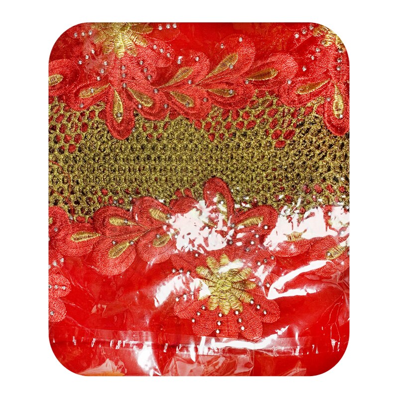 Afrikanska kvinnor speciella scarfs muslimska kvinnor broderi 100%  bomull halsduk fest bröllop scarf  bm904: Bm904 11
