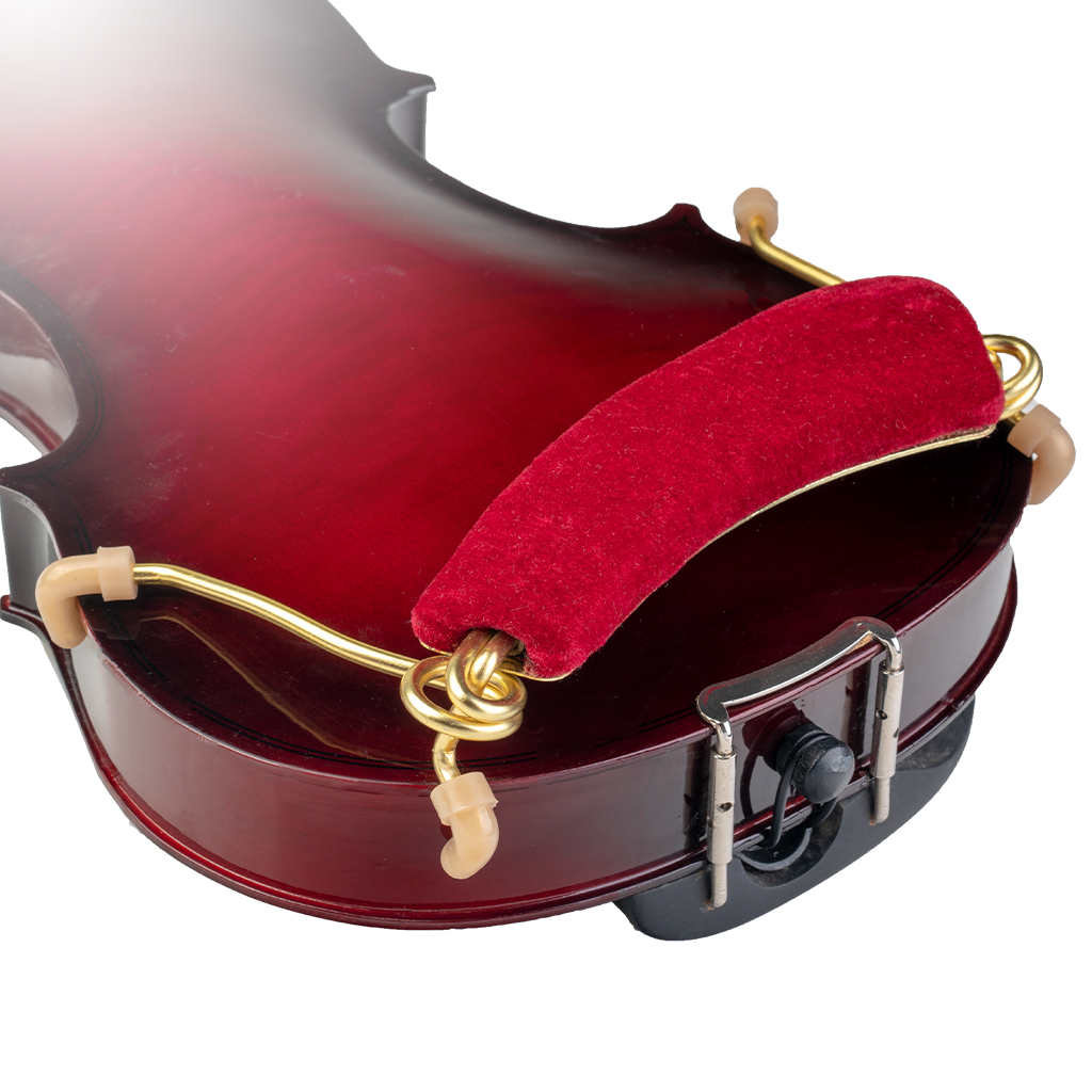 Cómodo soporte de resorte de esponja para violín, almohadilla de descanso para hombros, Protector para principiantes, para violín, 4/4, 3/4, 1/2, 1/4, 1/8
