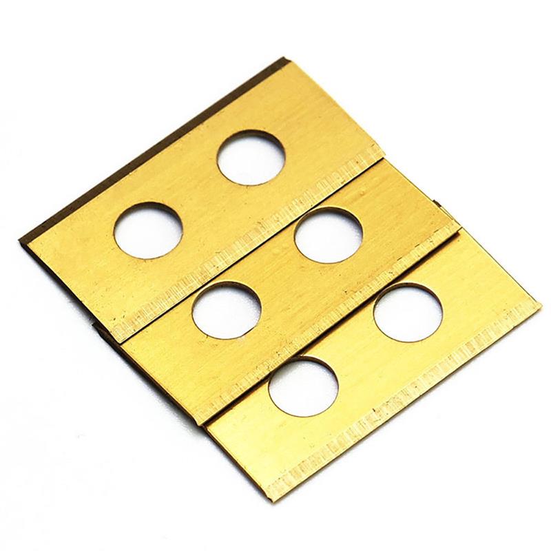 30pcs Titanium Coated Robot Mower Replacement Blades for ROBOT LAWN MOWER