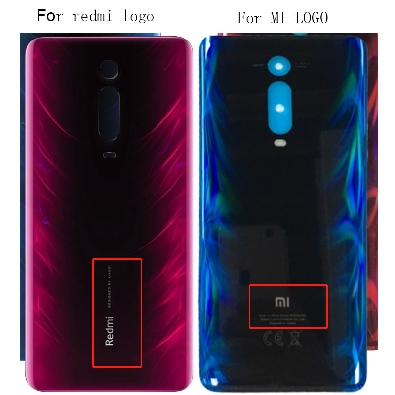6.39 &quot Batterij Cover Voor Xiaomi MI9T Mi 9T / Pro Terug Behuizing Glas Panel Achterklep Case voor Xiaomi Redmi K20 / K20 Pro