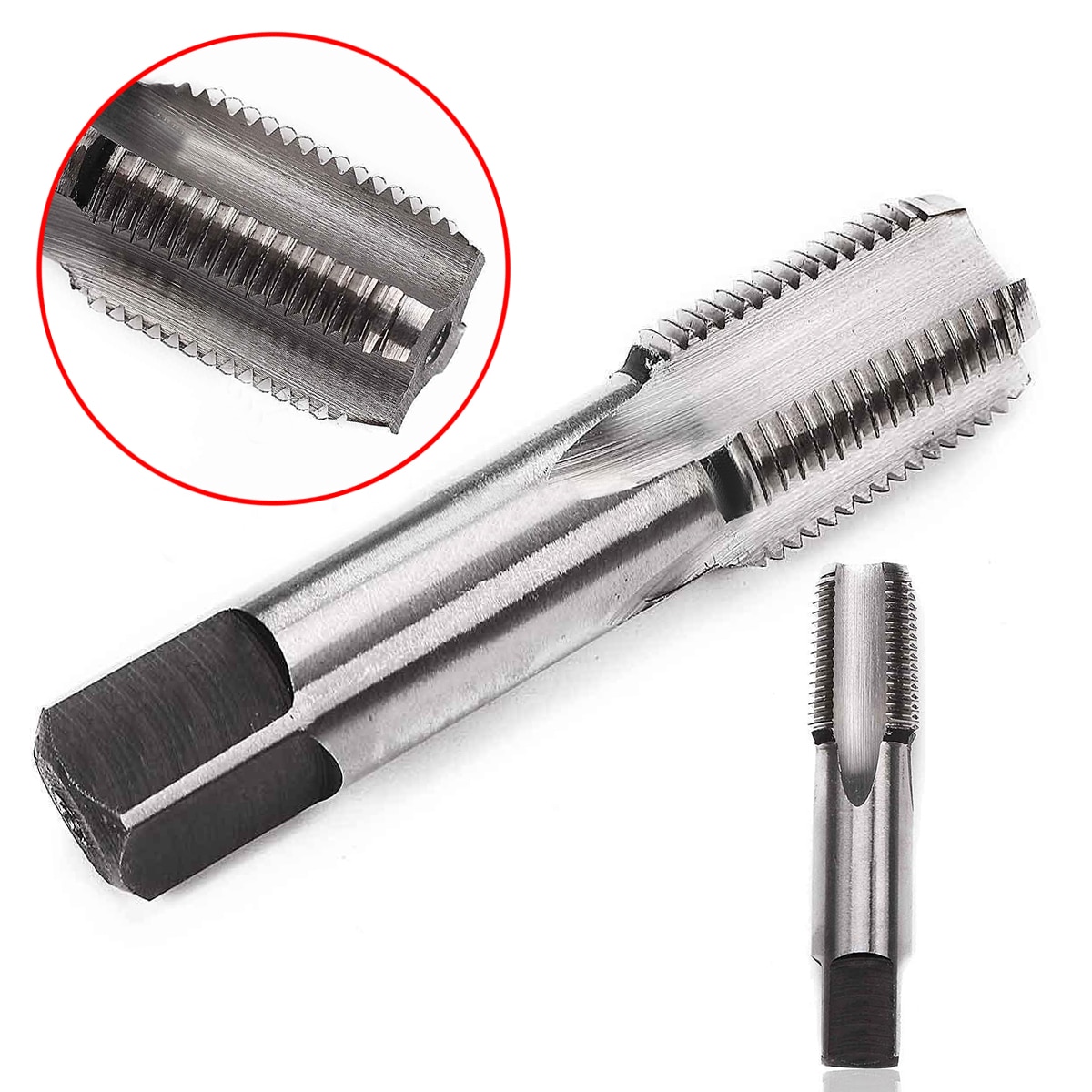 1pc mayitr sileä korkea kovuus 3/8 " -18 npt kierretappi kestävä nopea teräs hss kierreleikkaus kartioputkihanat 70*16mm