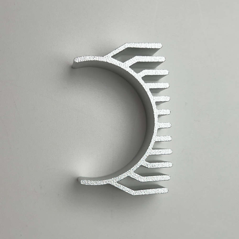 For Creality K1 K1C K1 Max Extruder Motor Cooling Heat Sink For Other Extruders Equipped With Similar Motor Voron Ender 3 V3: 2.2mm / Silver