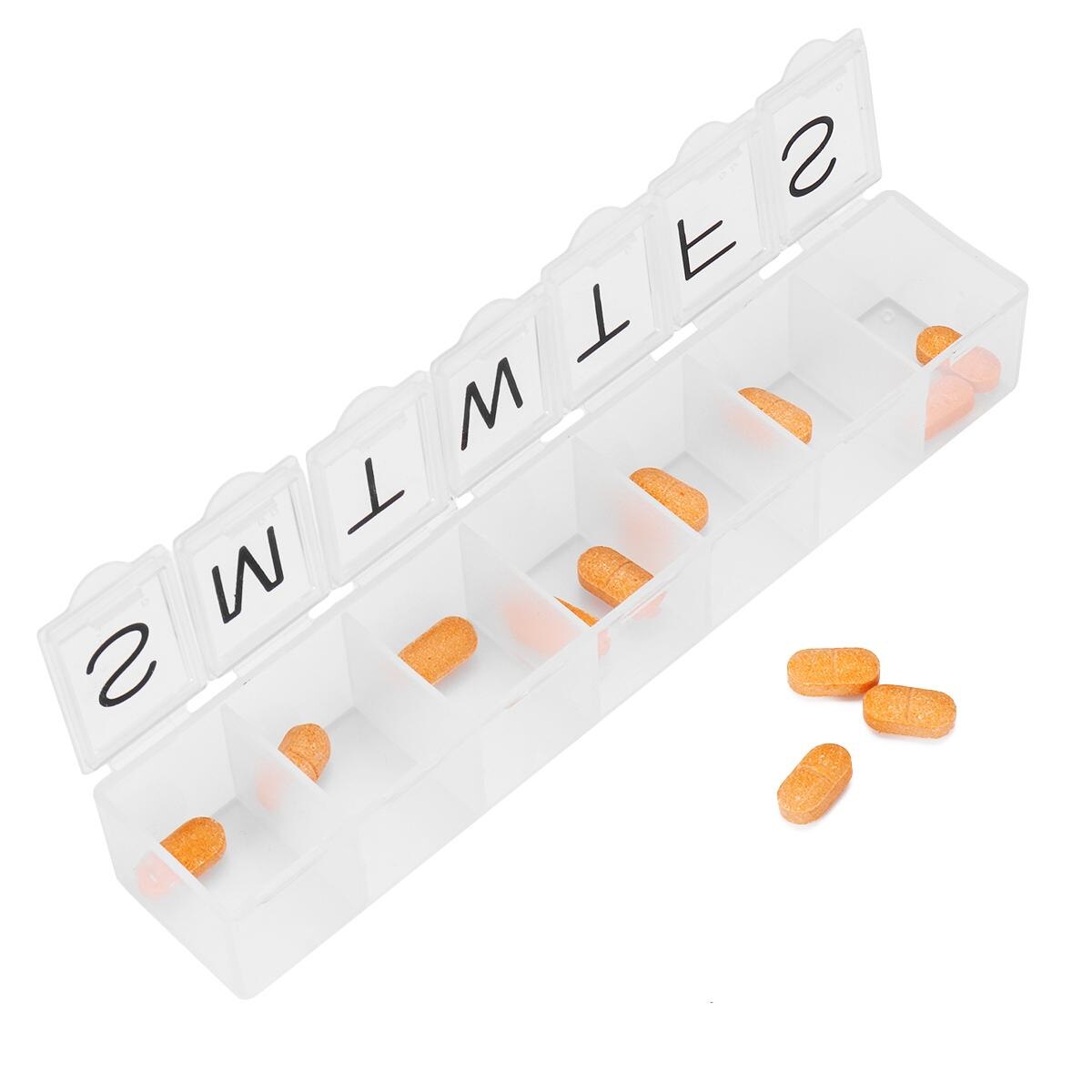 7/28/32 Slots Monthly Pill Organizer Box Tablet Holder Medicine Container Organizer Case Travel Daily Pill Storage Box Option: Type D 7