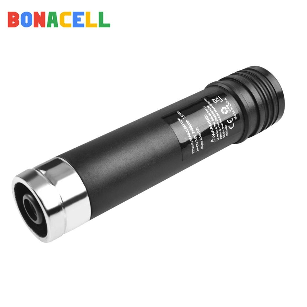 Bonacell 3.6V 3000mAh NiMH Batterij Voor Black & Decker Versapak VP100 VP100C VP105 VP105C VP110 VP110C VP143 Versapak batterij