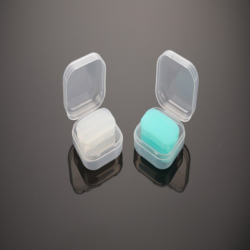 Mini Tandenborstel Food Grade Silicone Kauwen Tandenborstel 360 Cleaning Tanden Automatische Borstelen Tool