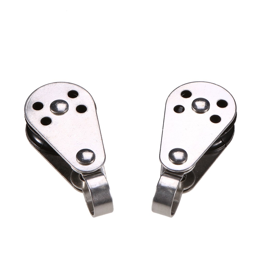 Kayak canoë ancre chariot Kit système avec poulies Pad yeux corde flotteur 9.5 m tressé chariot ligne grands accessoires pour kayak