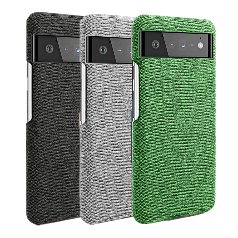 Coque En Tissu Textile Pour Google Pixel 6 Pro - Marque Kwmobile - Neuf Sous Emballage - Modèle KWM000015FG002C
