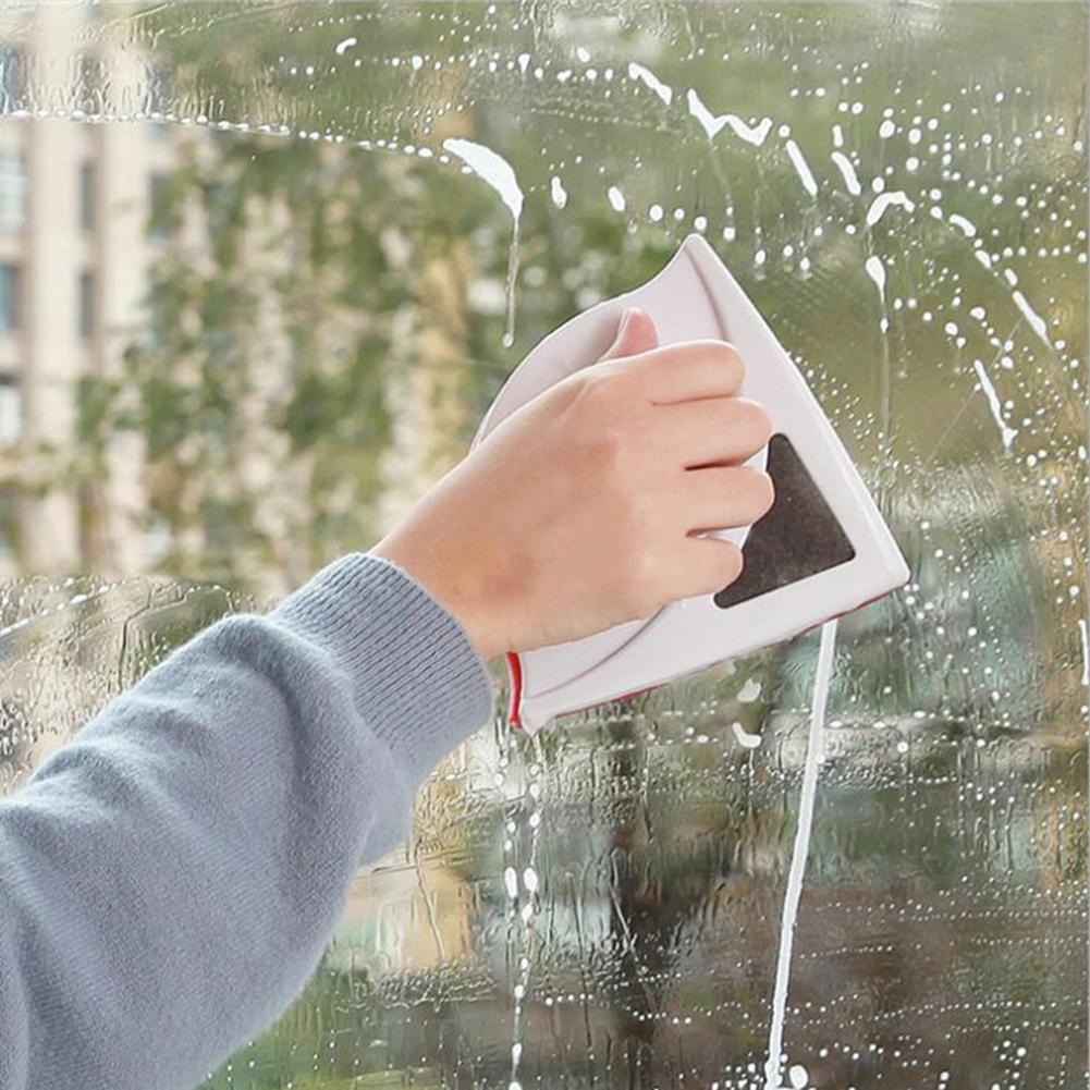 MeterMall-Limpiador de vidrio de ventana magnética de doble cara, imanes, cepillo para lavar ventanas, cepillos de limpieza de vidrio