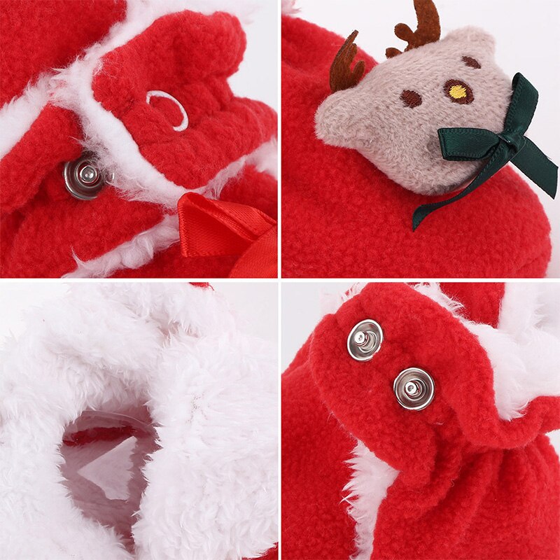 Winter Warm Kerstman Baby Schoenen Kerst Baby Jongens Meisjes Babyschoenen Leuke Laarzen Xmas Soft Sole Baby laarsjes