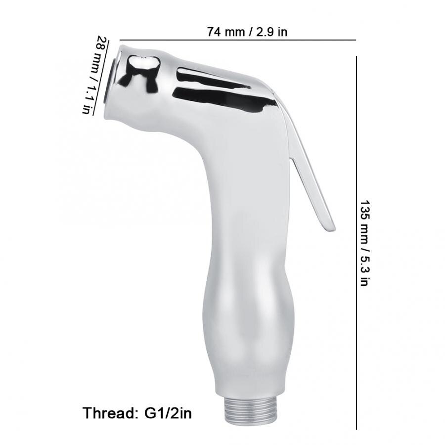 G1/2in "Wc Bidet Hoge Druk Handdouche Abs Wc Bidet Nozzle Badkamer Sproeier Set Wc hand Bidet Kraan