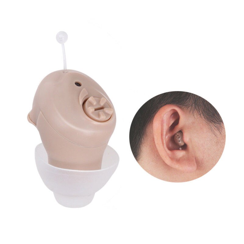 1Pc Mini Digitale In-Ear Onzichtbare Gehoorapparaat Doofheid Inner Sound Enhancer Voice Versterker Oor Hulp Voor De deaf Ouderen