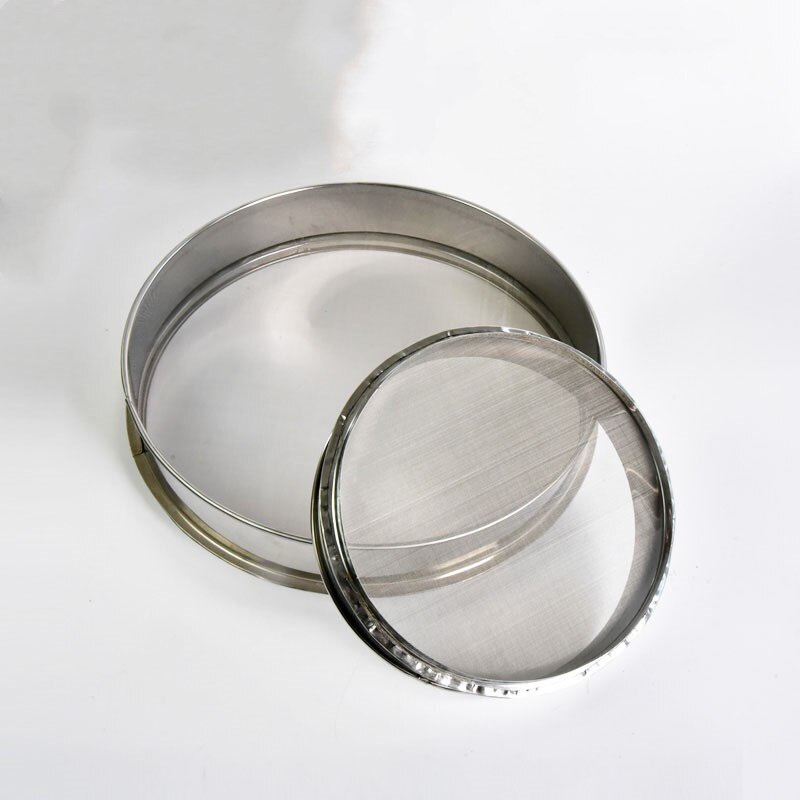 Pottery Tools Stainless Steel Sieve Filter for Ceramic Clay Polymer Scraping Modelling Crafts Glaze Pigment Mud Filter