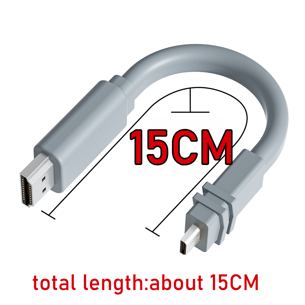 Micro HDMI Cable to HDMI 4K 60Hz Short HDMI to Micro HDMI adapter Cable for Gopro Hero Tablet Camera portable Screen Laptop