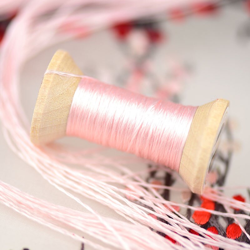 Red thread /20 meters silk thread/decorative hand embroidery/mini spool/embroidery line: 1