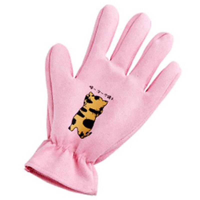 Silikon Katze Handschuhe Für tiere Hundesalon Katzen Kamm Reinigung Entfernung Haar Pinsel Massage Haustier Zubehör Haar Versorgung: Rosa Rechts