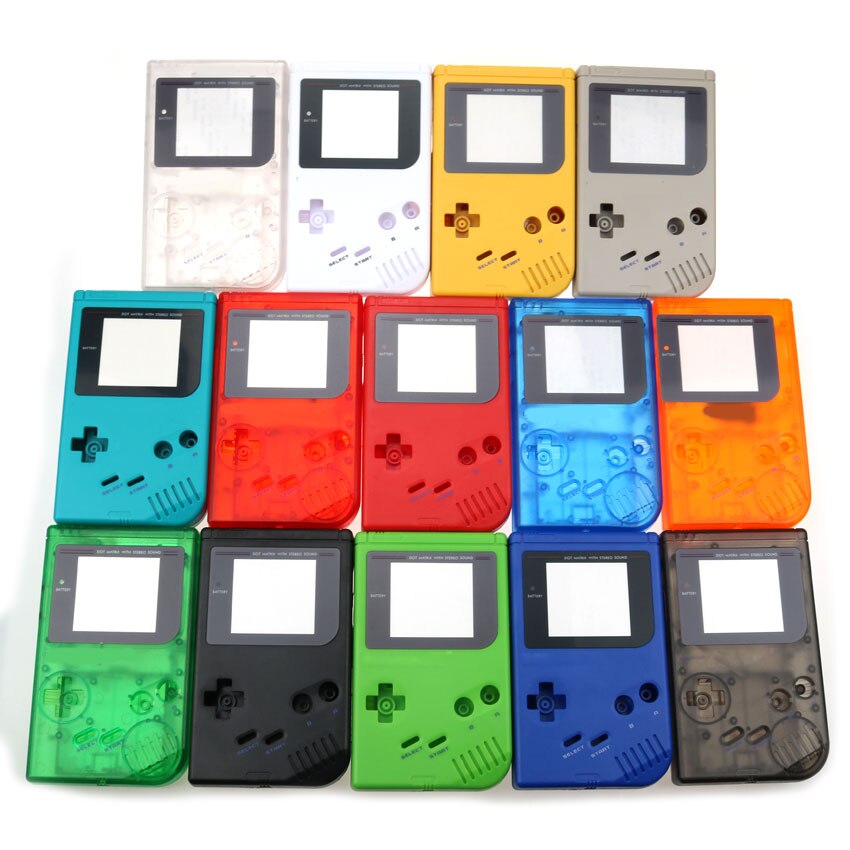 YuXi Plastic Shell Case Cover For Gameboy Classic for Nintendo GB Console Housing with screwdrivers