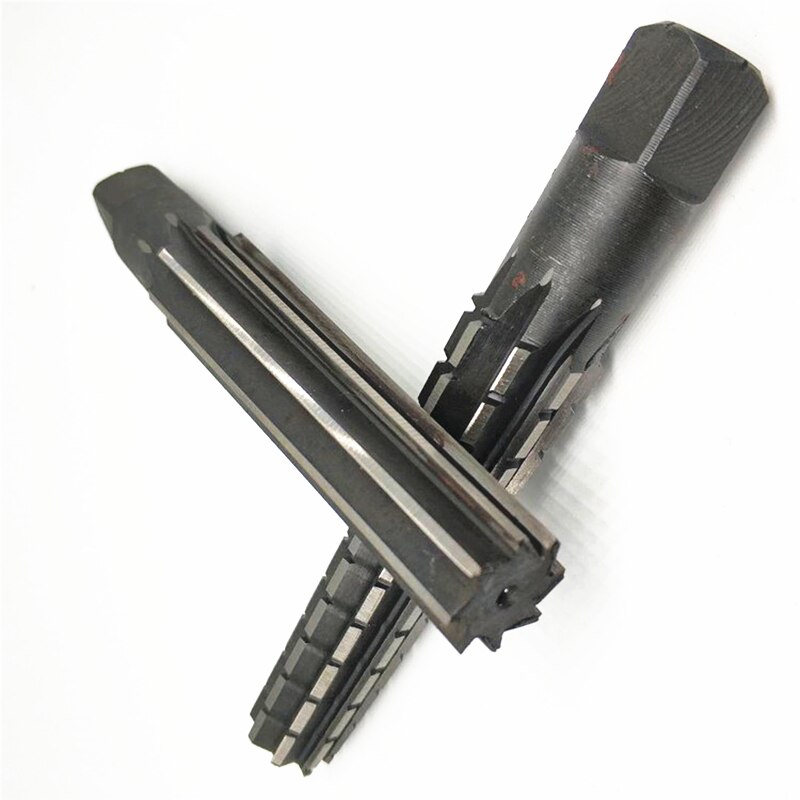 2 Stks/set Hand Ruimers Set MT0/MT1/MT2/MT3/MT4/MT5 Staal Fijne/Ruwe-Edge Morse Conus Ruimer Voor Frezen Afwerking Cutter Tool