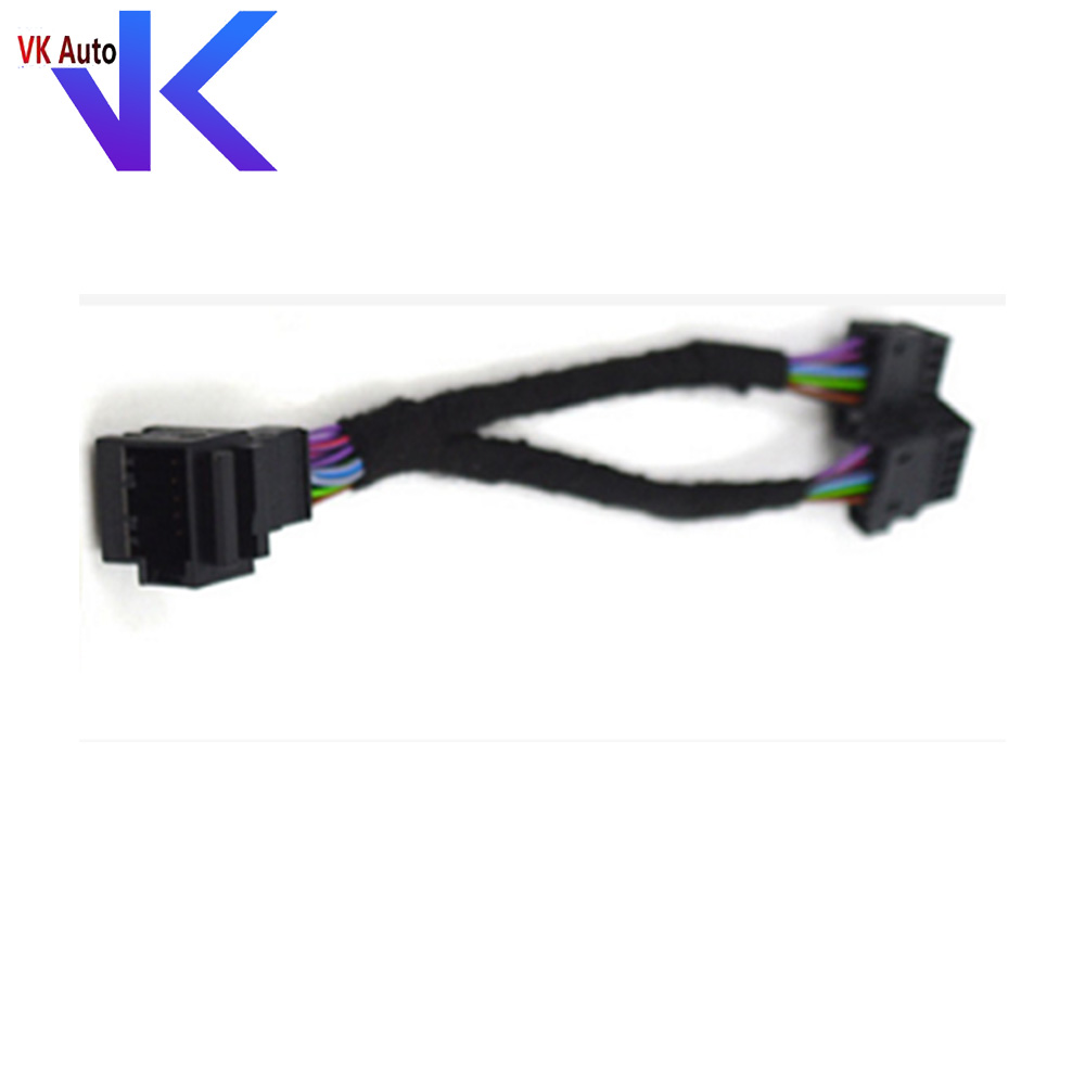 Cable adaptador para Passat B8 Golf MK7 MQB Tiguan Octavia AT, pantalla electrónica sincronizada, perilla de cambio de marchas, línea adaptadora