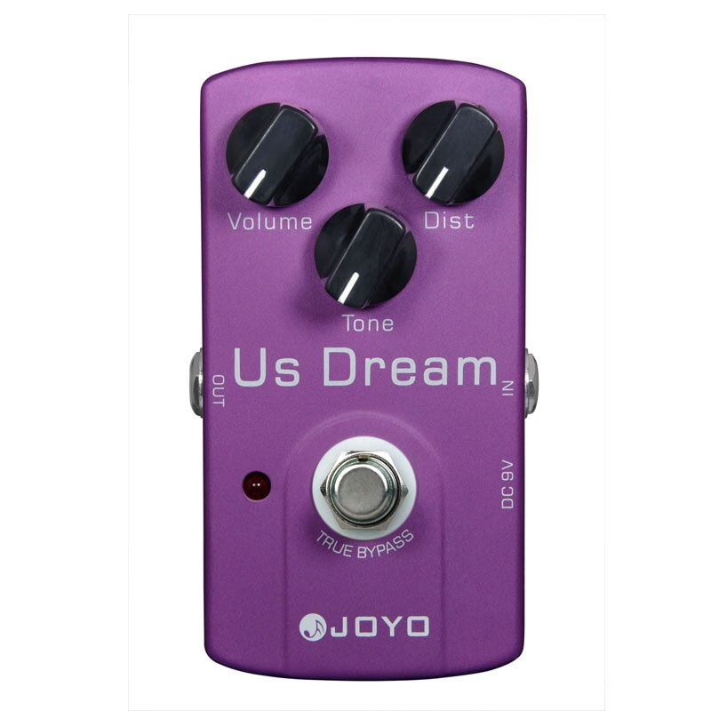 JOYO JF-34 US Dream Guitar Distortion Effects Pedal Single Effect Music Instrument Guitar Gear For Guitar Accessories Musical