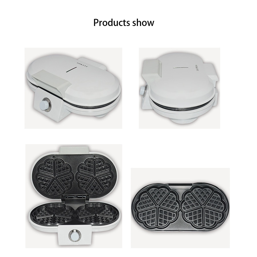 1200W Electric Waffles Maker Iron Sandwich Maker Machine Bubble Egg Cake Oven Breakfast Waffle Machine 220V