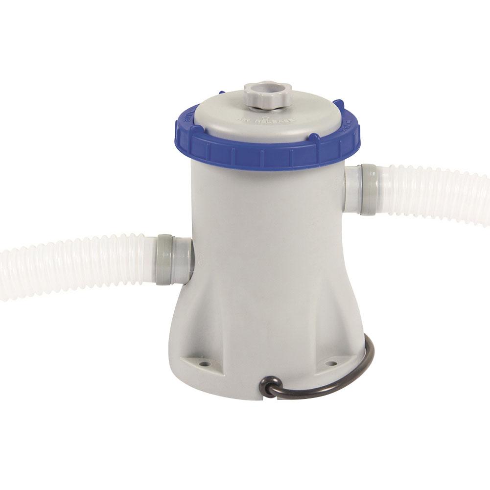 Zwembad Filter Pomp 330 Liter Eu Plug Clear Cartridge Filter Pomp Perfect Voor Bovengrondse Peuterbaden Pomp Water