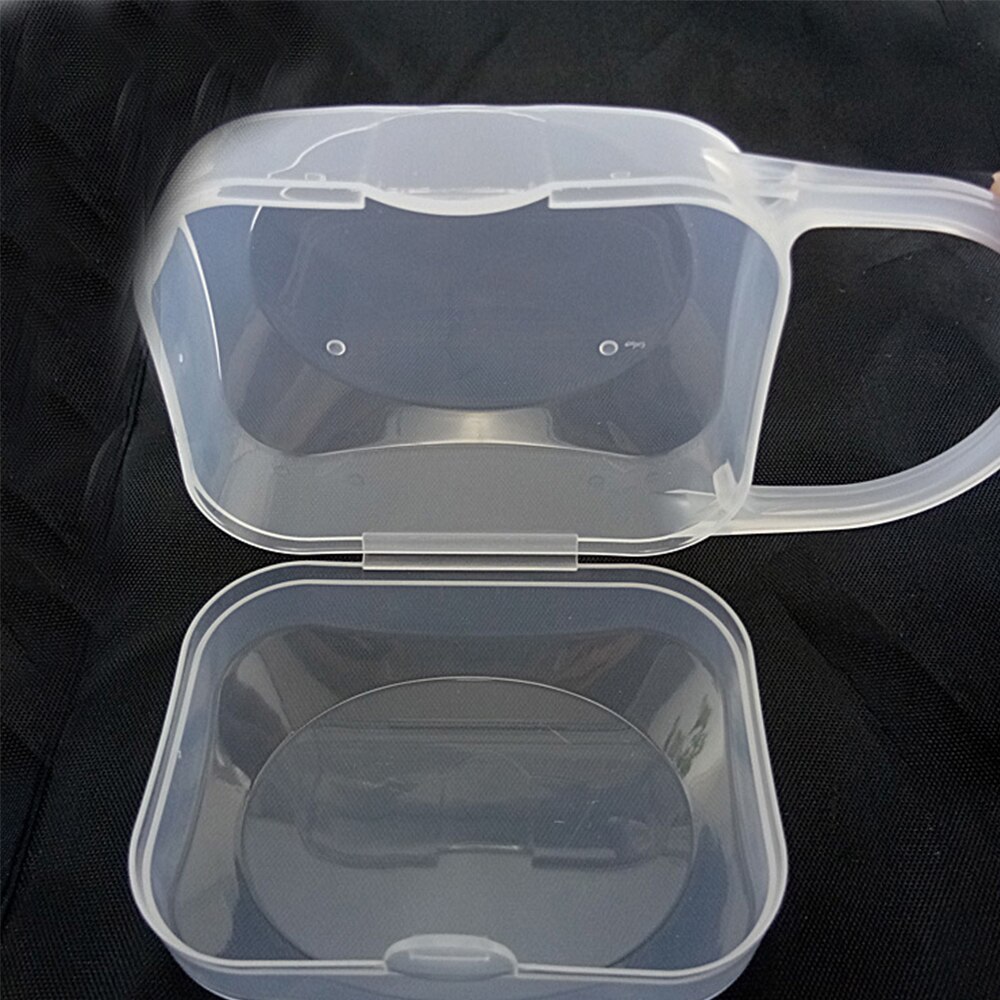 1PC Baby Transparent Pacifier Box PP Wide Mouth Nipple Box Portable Dust Safe Holder Pacifier Storage Box