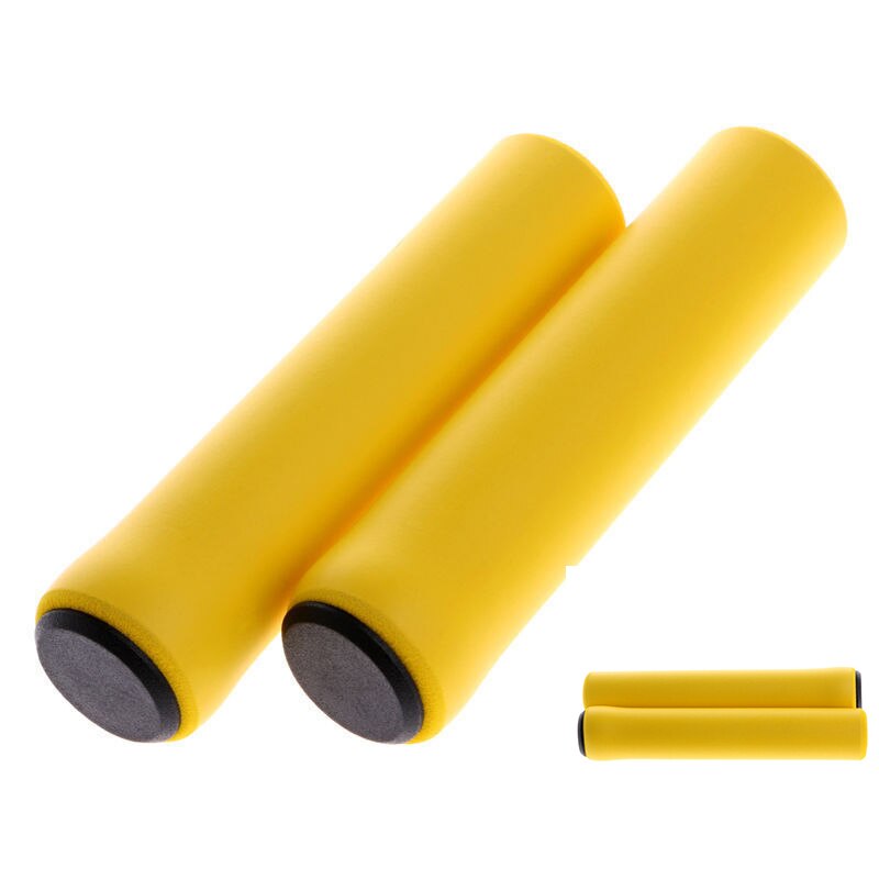 1 Pair Bicycleb Grip Handlebar Protector Cover Anti-Skid Shock-Absorbing Mtb Bicycle Ultra Light Silicone Material Handlebar