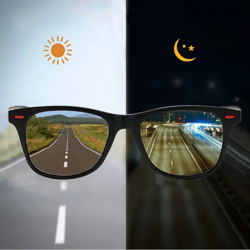 Klassieke vintage outdoor gepolariseerde zonnebril voor dames heren mode vierkante stijl UV400 bescherming rijzonnebril