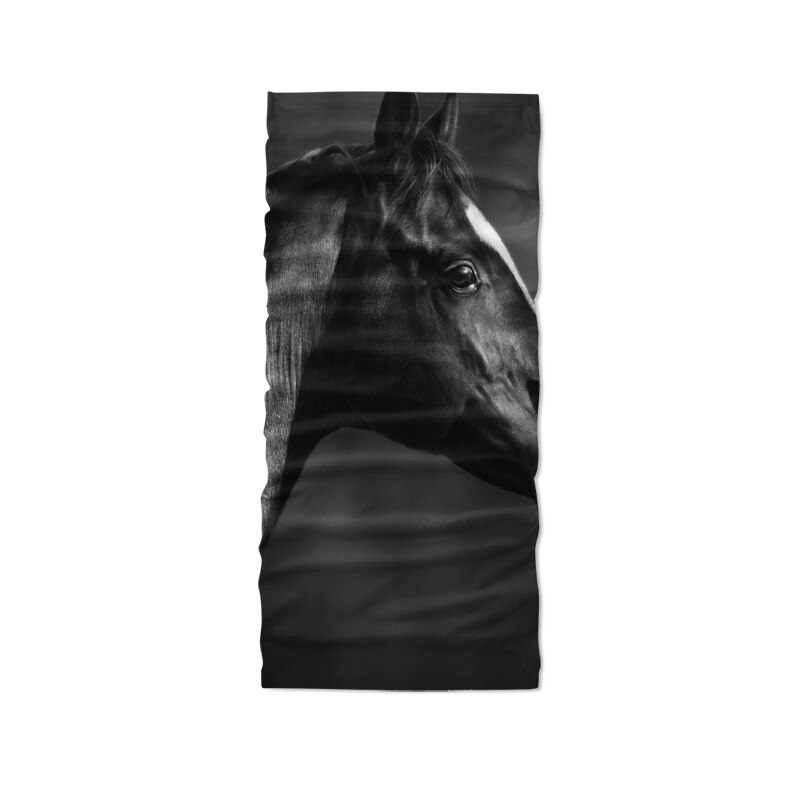 3d trykte mænds bandana sjove mønstre firkantet tørklæde mikrofiber sømløs rørformet hijab pandebånd sport cykelmaske hår tørklæde: Stil 7