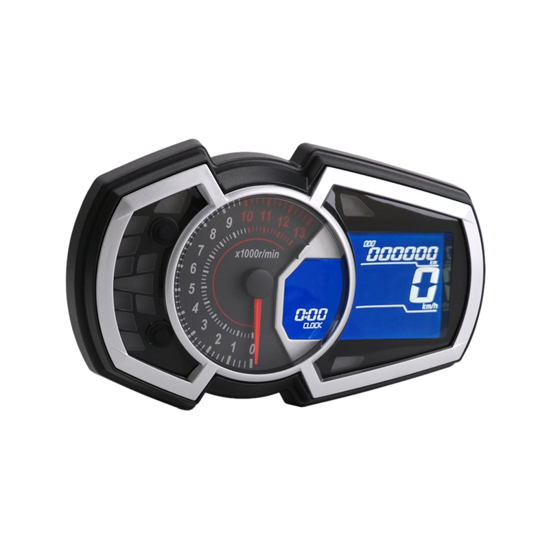 Medidor General de cristal líquido para motocicleta velocidad, velocidad, temperatura del agua y medidor de aceite adecuado para un solo cilindro Ninja 650, Do
