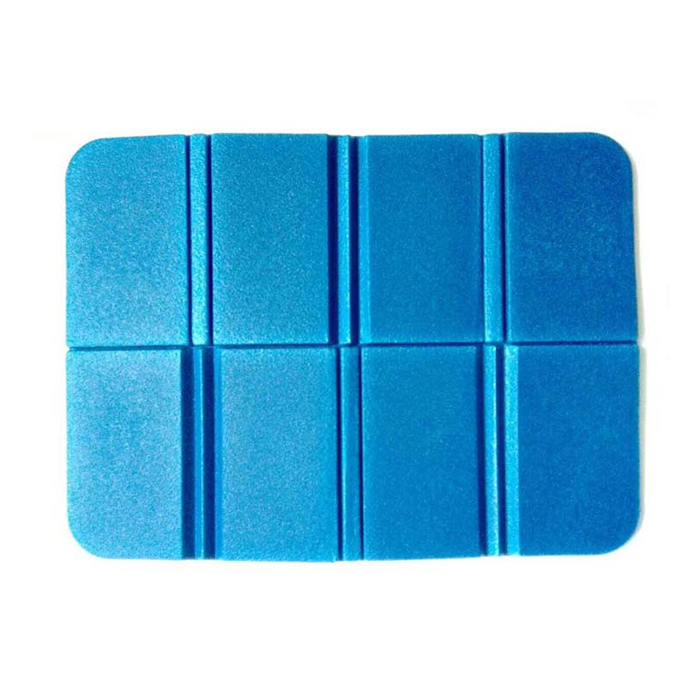 Katoenen stevige opvouwbare picknickmat voor buiten, schuimkussen, draagbaar zitkussen, xpe opvouwbaar kussen, hoogte: Blauw